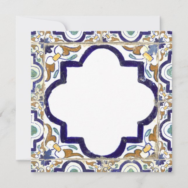 Vintage Monogram för kanadensiska prydnadsfiskar Anteckningskort (Framsida)