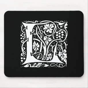 Vintage Monogram L Art nouveau Musmatta