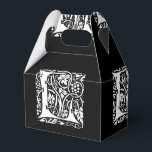 Vintage Monogram L Art nouveau Presentaskar<br><div class="desc">Detta är "L" monogram - A vintage monogram av William Morris,  som publicerades 1896 för Geoffrey Chaucers verk. Ett snurrande monogram för konst och hantverk i art nouveau. Den här antika konsdesignen är en vacker,  tålig,  första teckningsillustration.</div>