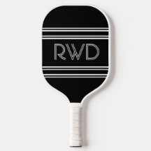 Vintage Monogram Rand Pickleball