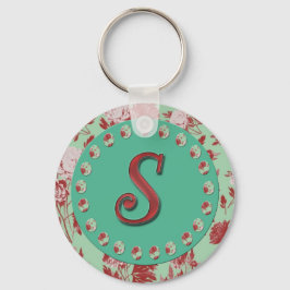 Vintage Monogram S Nyckelring