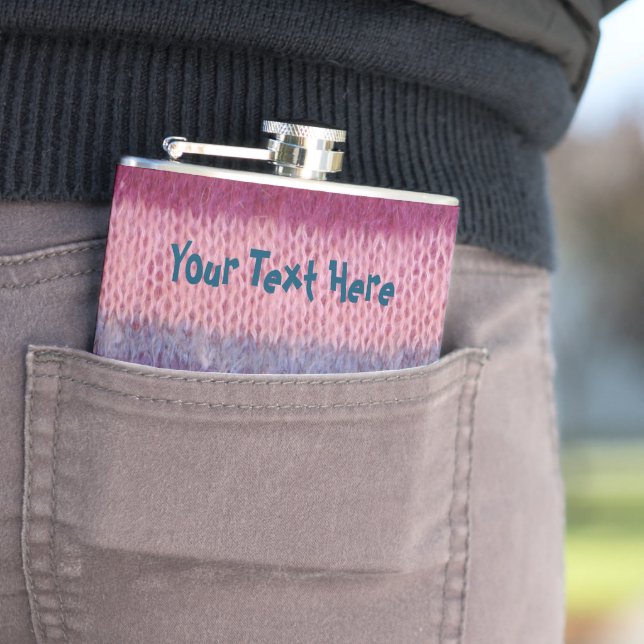 vintage mönster av färggranulerad roligt av trikå  fickplunta (In Situ)