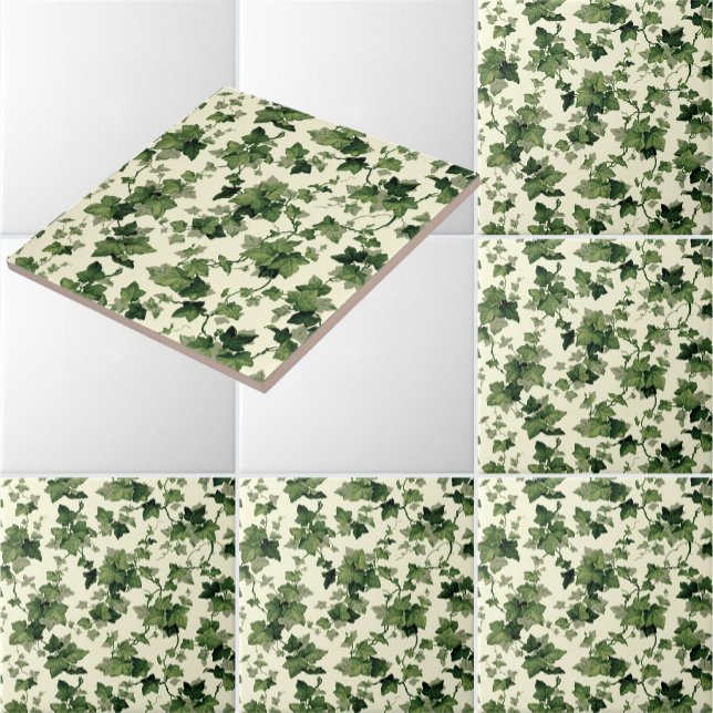 Vintage-mönster av murgröna kakelplatta (Skapare uppladdad)