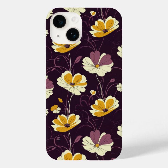 Vintage mönster, blommigt för elegant (Baksida)