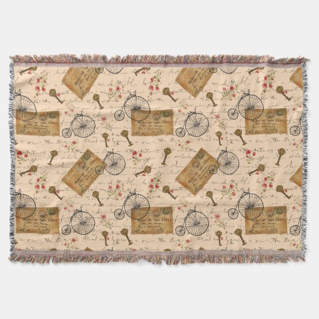 vintage mönster filt (Framsidan)