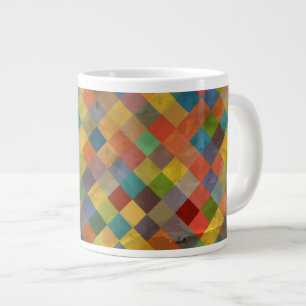 Vintage mönster. Geometriskt. Jumbo Mugg