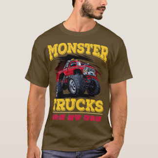 Vintage Monster Lastbilar är min Sylt Shirt Retro  T