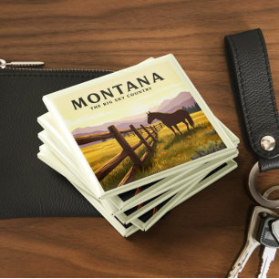 Vintage Montana Magnet