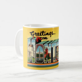 Vintage Montana-mugg Kaffemugg