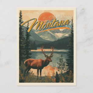 Vintage Montana  Vykort