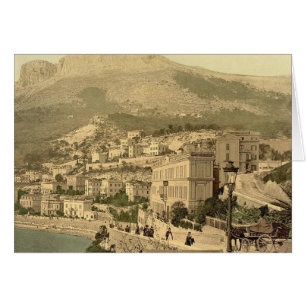 Vintage Monte - carlo, Monaco - Hälsningskort