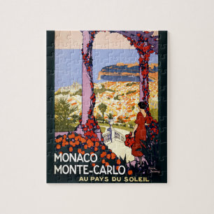 Vintage Monte - carlo Monaco pussel