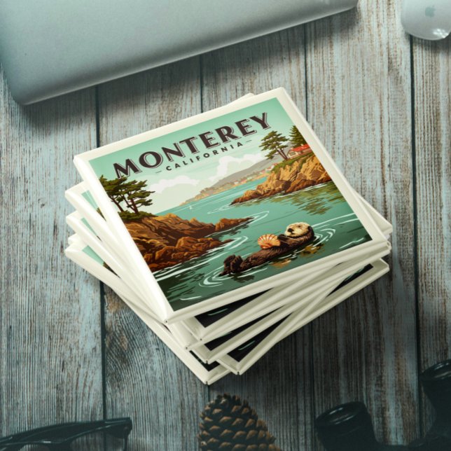 Vintage Monterey California Magnet (Skapare uppladdad)