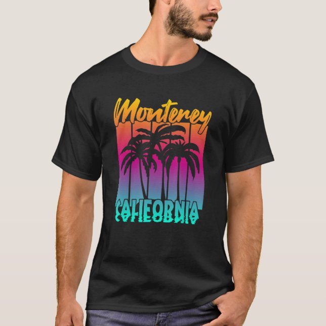Vintage Monterey California T Shirt (Framsida)