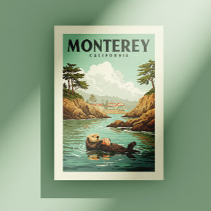 Vintage Monterey California Vykort