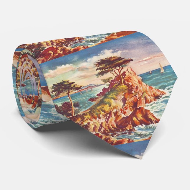 Vintage Monterey Kusten Kalifornien, USA Slips (Rullad)