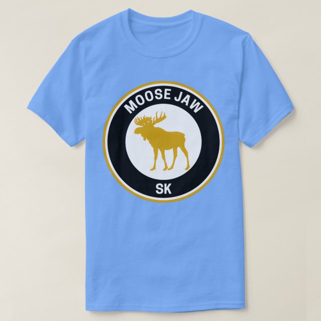 Vintage Moose Jaw Saskatchewan T Shirt (Design framsida)