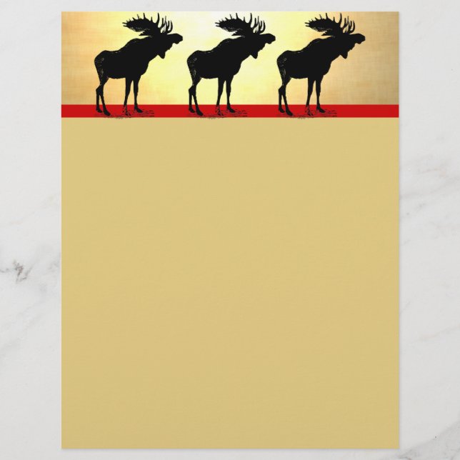 Vintage Moose-jul (Framsida)