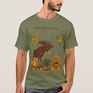 Vintage Moose Land T-shirts -