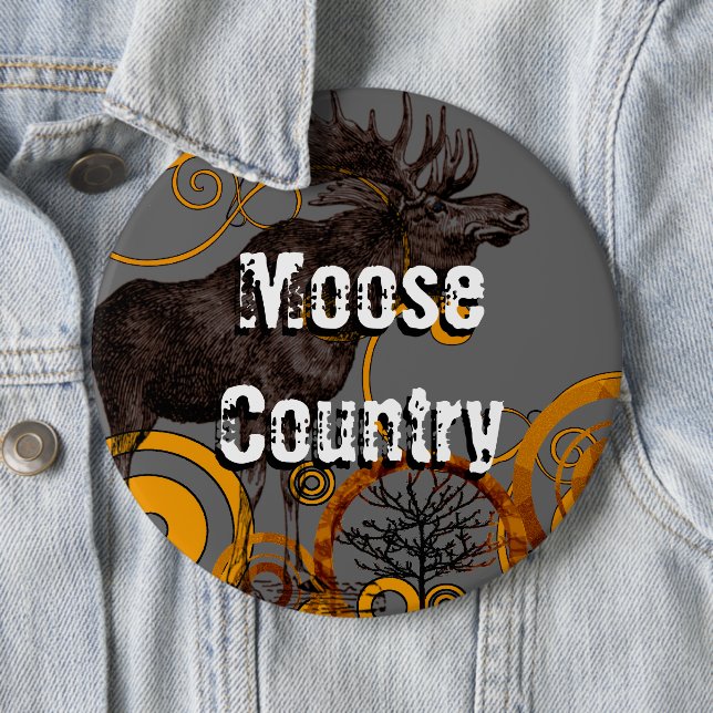 Vintage Moose-presenter Knapp (In Situ)
