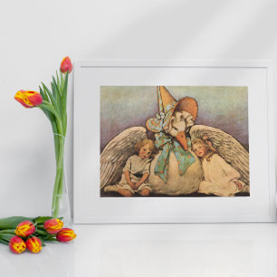Vintage Mor Goose Children Jessie Willcox Smith Poster