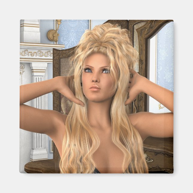 Vintage Morgon Magnet (Framsidan)