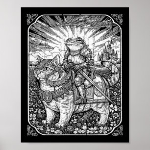 Vintage Mörk Academia Hallowee Poster