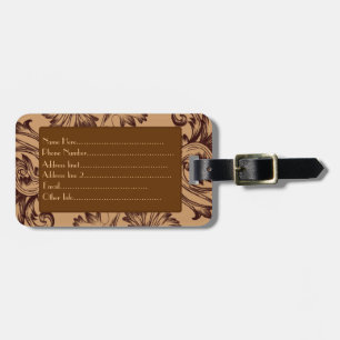 Vintage (Mörk Brown) Bagagebricka