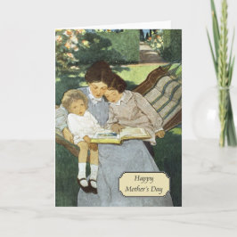 Vintage Mors dag av Jessie Willcox Smith Kort