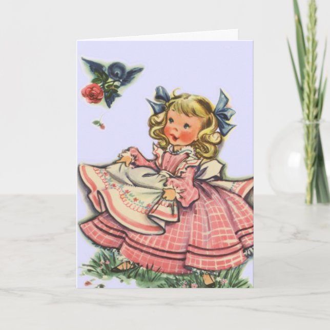 VINTAGE - MORS DAG KORT (Framsida)