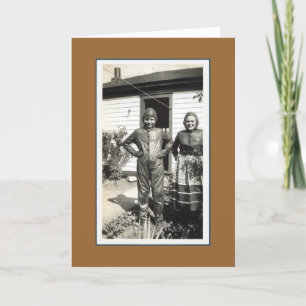 Vintage Mors dag Kort