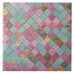 Vintage Mosaic Ceramics Kakelplatta