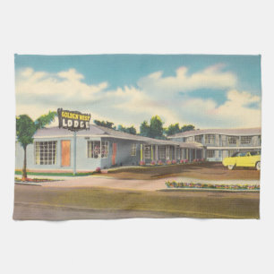 Vintage Motel, Golden West Lodge Hotell med Palmer Kökshandduk