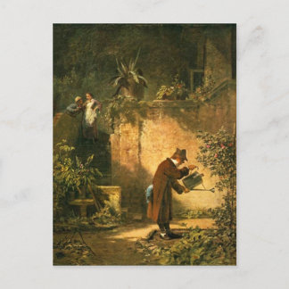 Vintage Motiv - Flower Älskare - Spitzweg Vykort