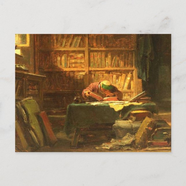 Vintage motiv - Studie Vykort (Framsida)