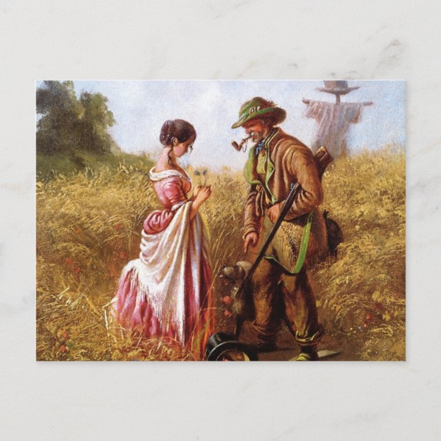 Vintage-Motive Embarrassing-utredning Vykort (Framsida)