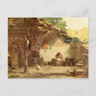 Vintage Motive - Hermit - Spitzweg Vykort