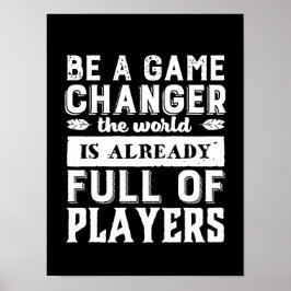 Vintage Motiveringsoffert kan vara en spelväxlare Poster