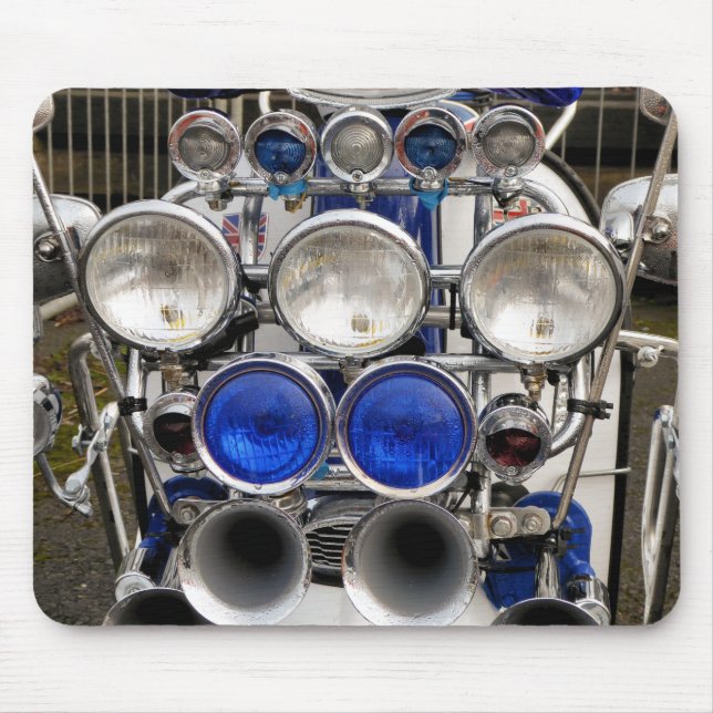 VINTAGE MOTOR SCOOTER MUSMATTA (Framsidan)