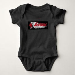 Vintage Motorcycle Logo Black T Shirt