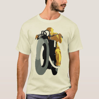 Vintage Motorcycle Racer T Shirt