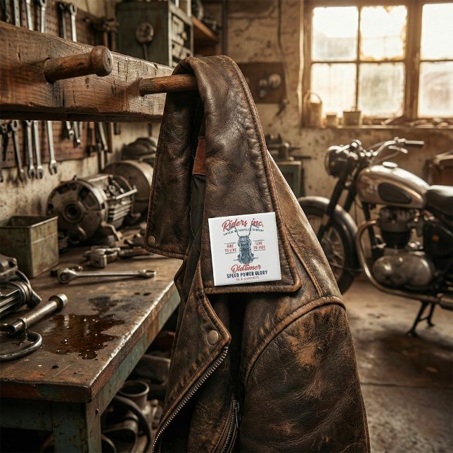 Vintage Motorcycle Riders Inc Knapp (Skapare uppladdad)