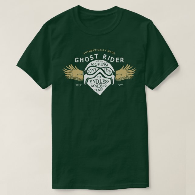 Vintage Motorcykel 1 T Shirt (Design framsida)