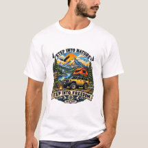 Vintage Motorcykel Road Trip T-Shirt | Klassisk Am