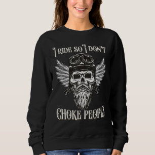 Vintage motorcykel Skull I Ride, så jag väljer int T Shirt