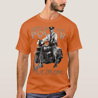 Vintage-motorcykel T Shirt