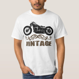 Vintage Motorcykel T-shirt