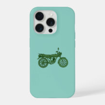 Vintage Motorcykel Telefonfodral