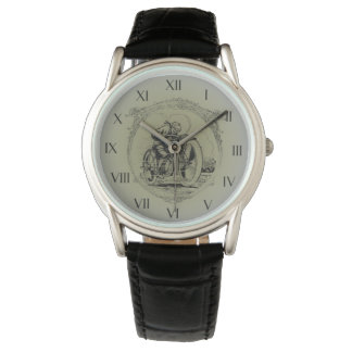 Vintage Motorcykelursett Armbandsur