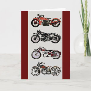 VINTAGE MOTORCYKLAR FARS DAG KORT